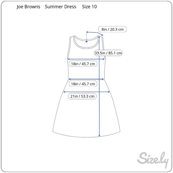 Joe Browns NWT Southwestern Dress Size 10 Colorful Beach Aztec Resort NEW - Picture 12 of 12